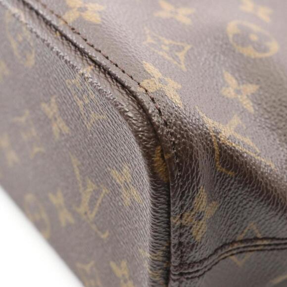 LOUIS VUITTON Brown Monogram Leather Tote Bag - Picture 9 of 9